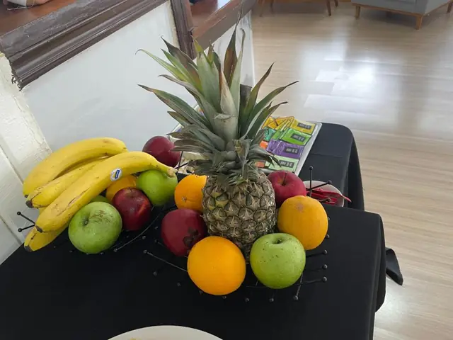 Frutas frescas del desayuno buffet del Hotel RICHMOND Punta del Este